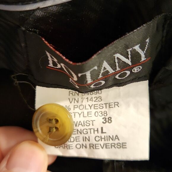 Botany 500 Men’s flat pants Trousers size 38 Item Number 038 - Picture 6 of 6